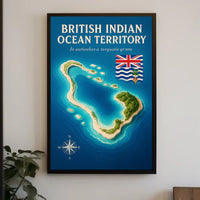 British Indian Ocean Territory Poster PosterGoat