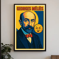 Georges Méliès Cinematic Pioneer Poster