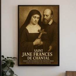 Saint Jane Frances De Chantal Poster