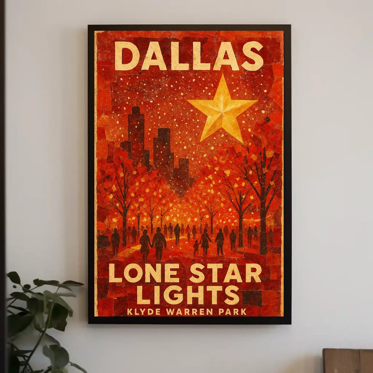 Dallas Lone Star Poster