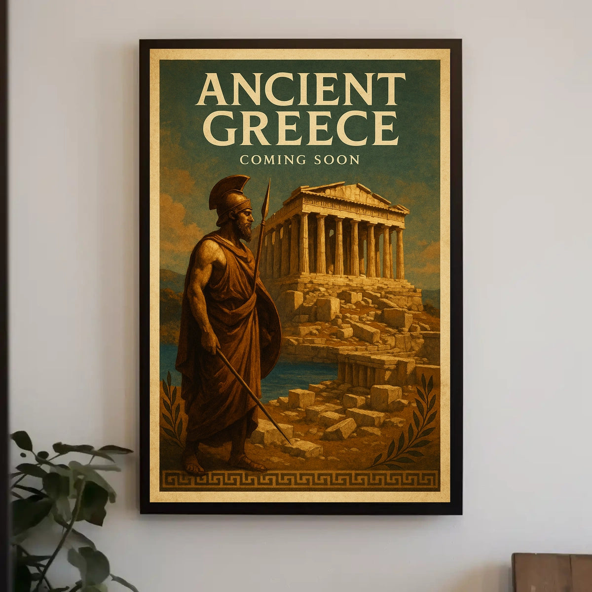 Ancient Greece Coming Soon Poster