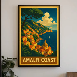 Amalfi Coast Poster