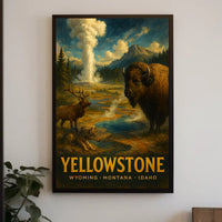 Yellowstone National Park Poster