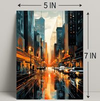 Urban Reflections Poster