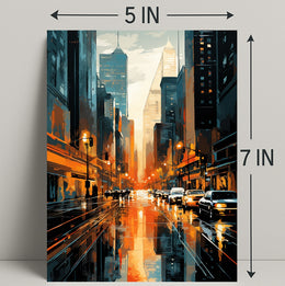 Urban Reflections Poster