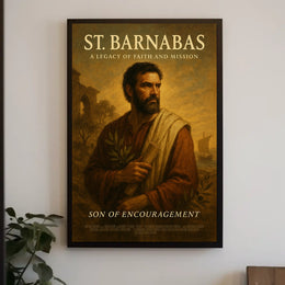 St. Barnabas Son Of Encouragement Poster