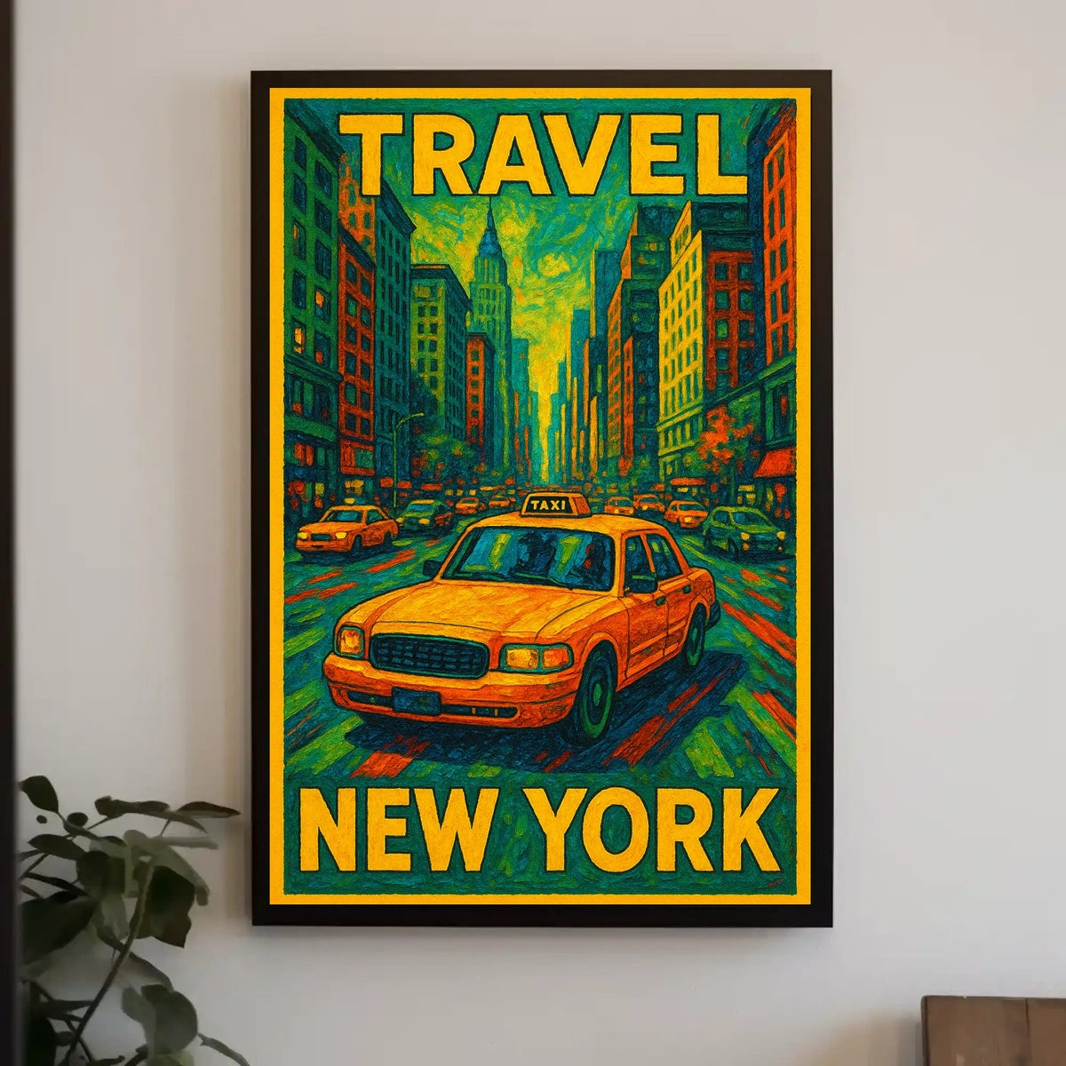 Travel New York Poster