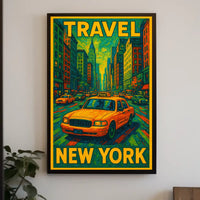 Travel New York Poster