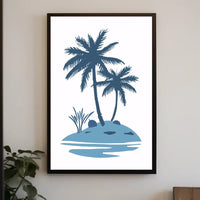 Vintage Retro-Inspired Adventure Scene Poster