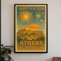 New Year's Celebration at the Parthenon Cultural Poster
