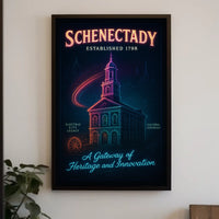 Schenectady A Gateway of Heritage and Innovation Poster
