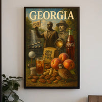 Georgia Heritage Montage Poster