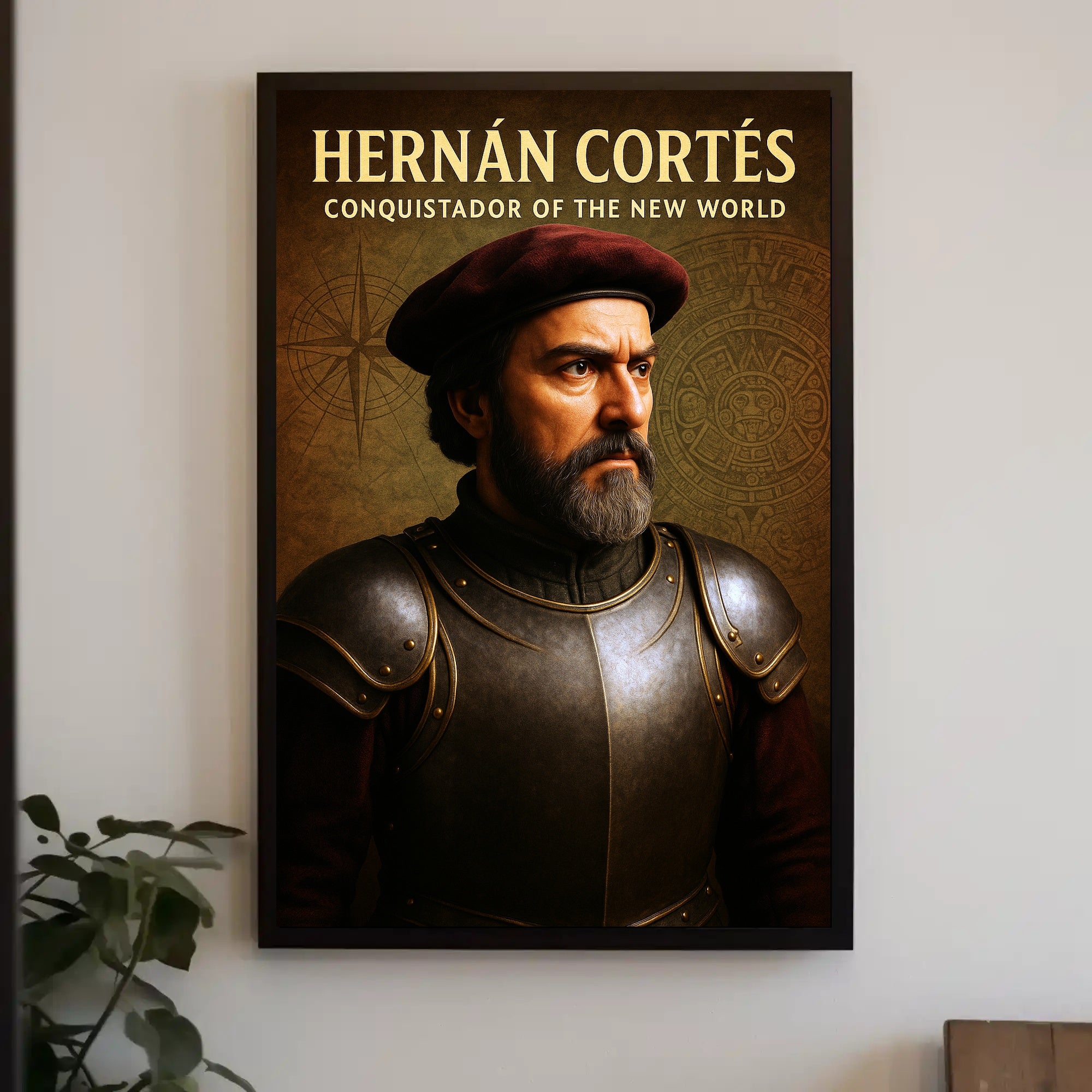 Hernán Cortés Conquistador of the New World Poster PosterGoat