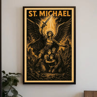 St. Michael Protector Of The People Poster