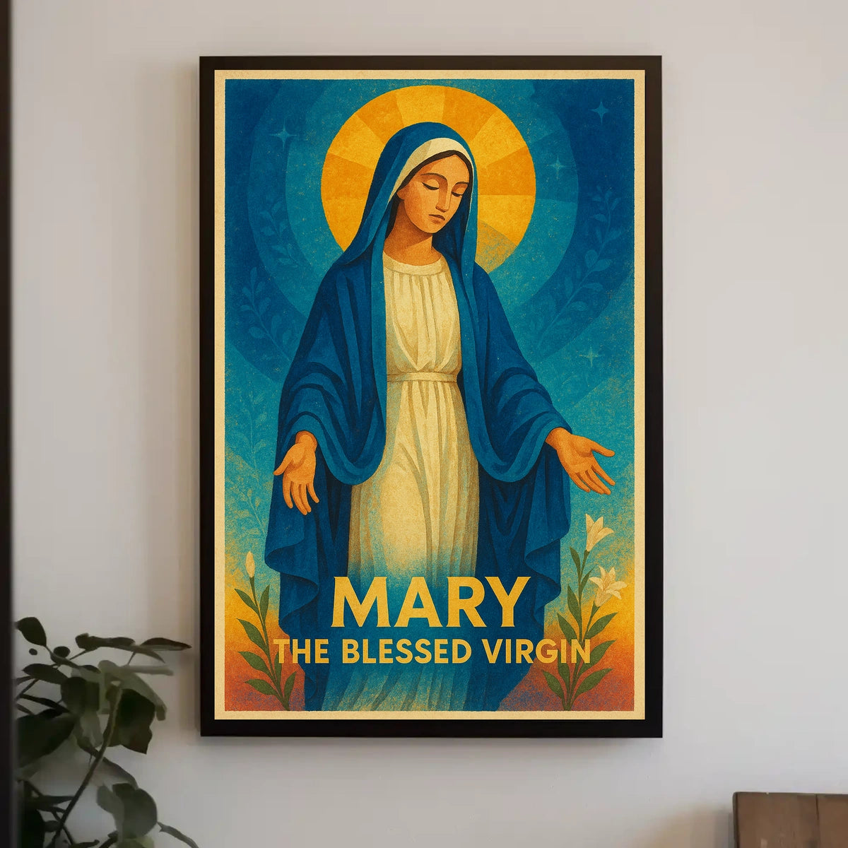 Mary The Blessed Virgin Poster