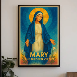 Mary The Blessed Virgin Poster