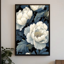 Floral Elegance Wall Art Print for Home Decor