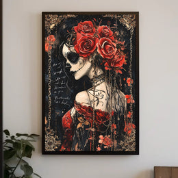Day Of The Dead Elegance Poster