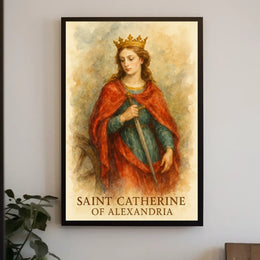 Saint Catherine of Alexandria Poster
