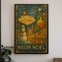 Neon Noël In Las Vegas Poster