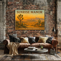 Sunrise Manor Scenic Serenity Travel Poster