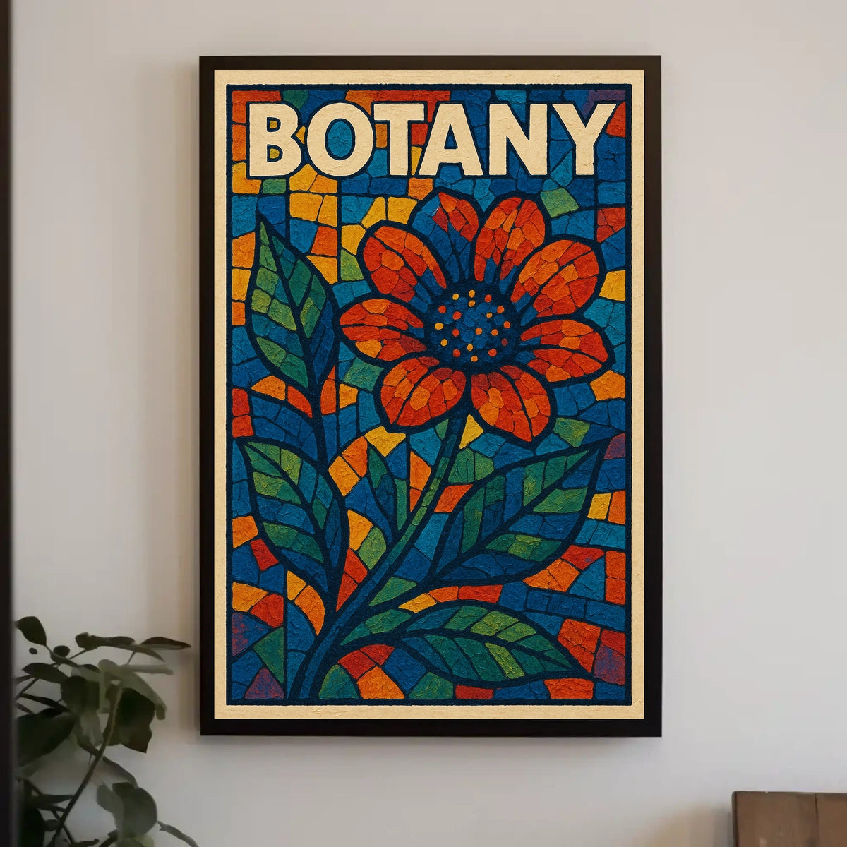 Vibrant Botany Poster