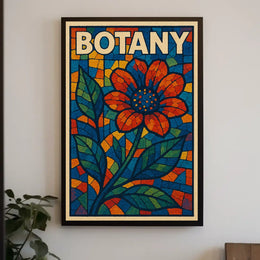 Vibrant Botany Poster