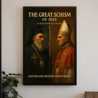 Great Schism 1054 Eastern Western Poster
