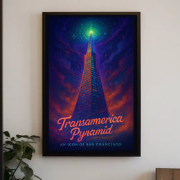 Transamerica Pyramid An Icon of San Francisco Poster