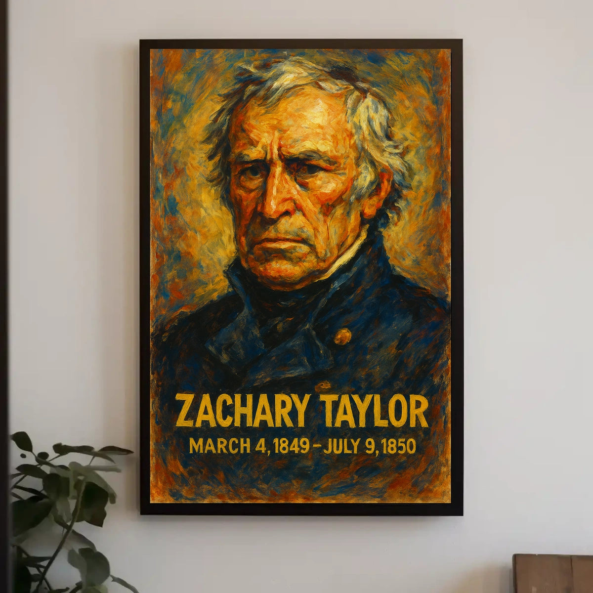 Zachary Taylor 12Th President Poster