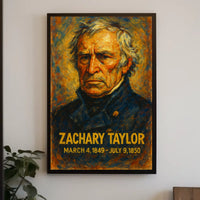Zachary Taylor 12Th President Poster