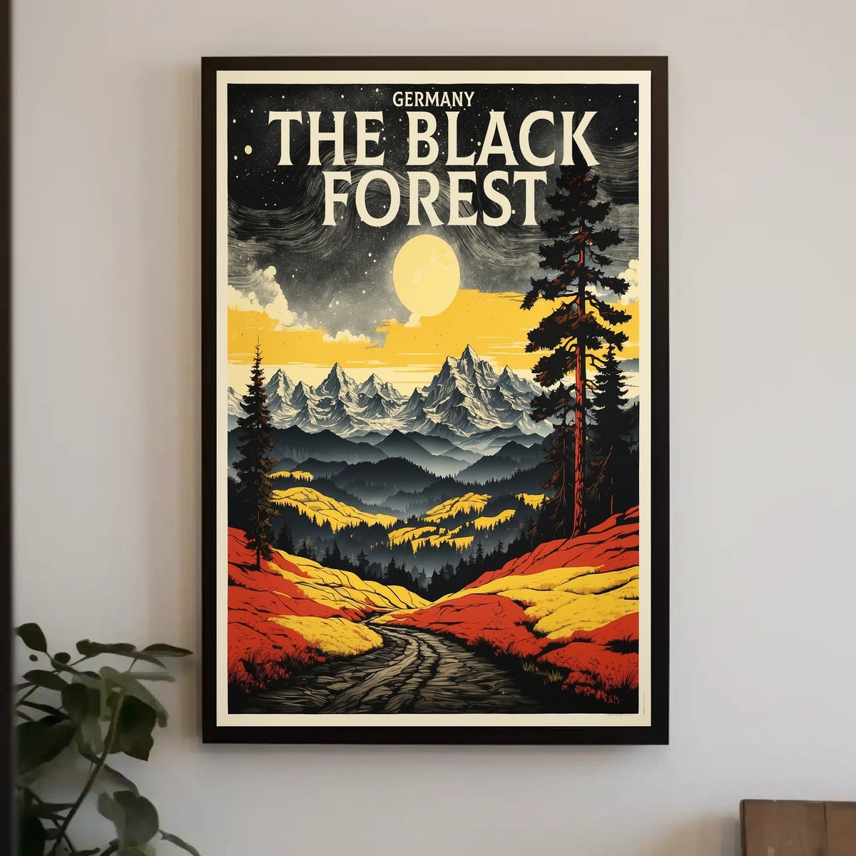 The Black Forest Germany Poster