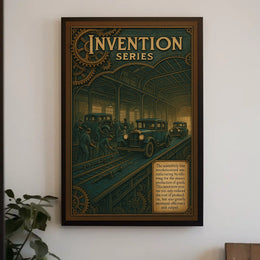 Invention Series The Assembly Line Poster