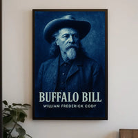 Buffalo Bill American Old West Era Historical Poster