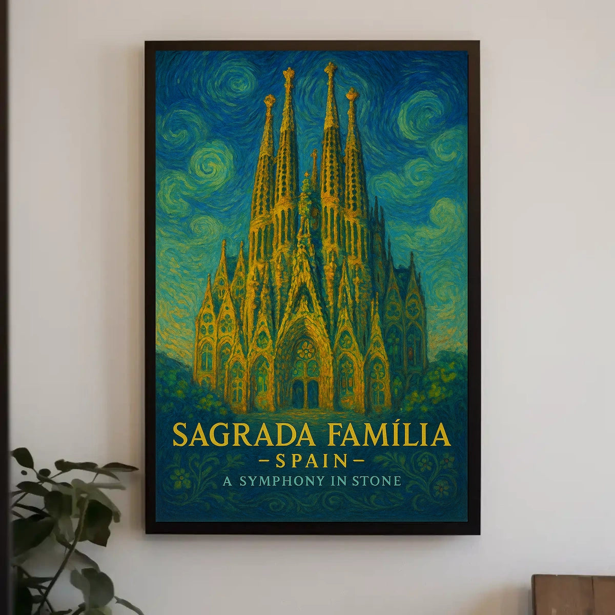 Sagrada Família A Symphony in Stone Poster