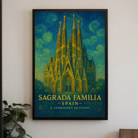 Sagrada Família A Symphony in Stone Poster