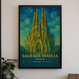 Sagrada Família A Symphony in Stone Poster