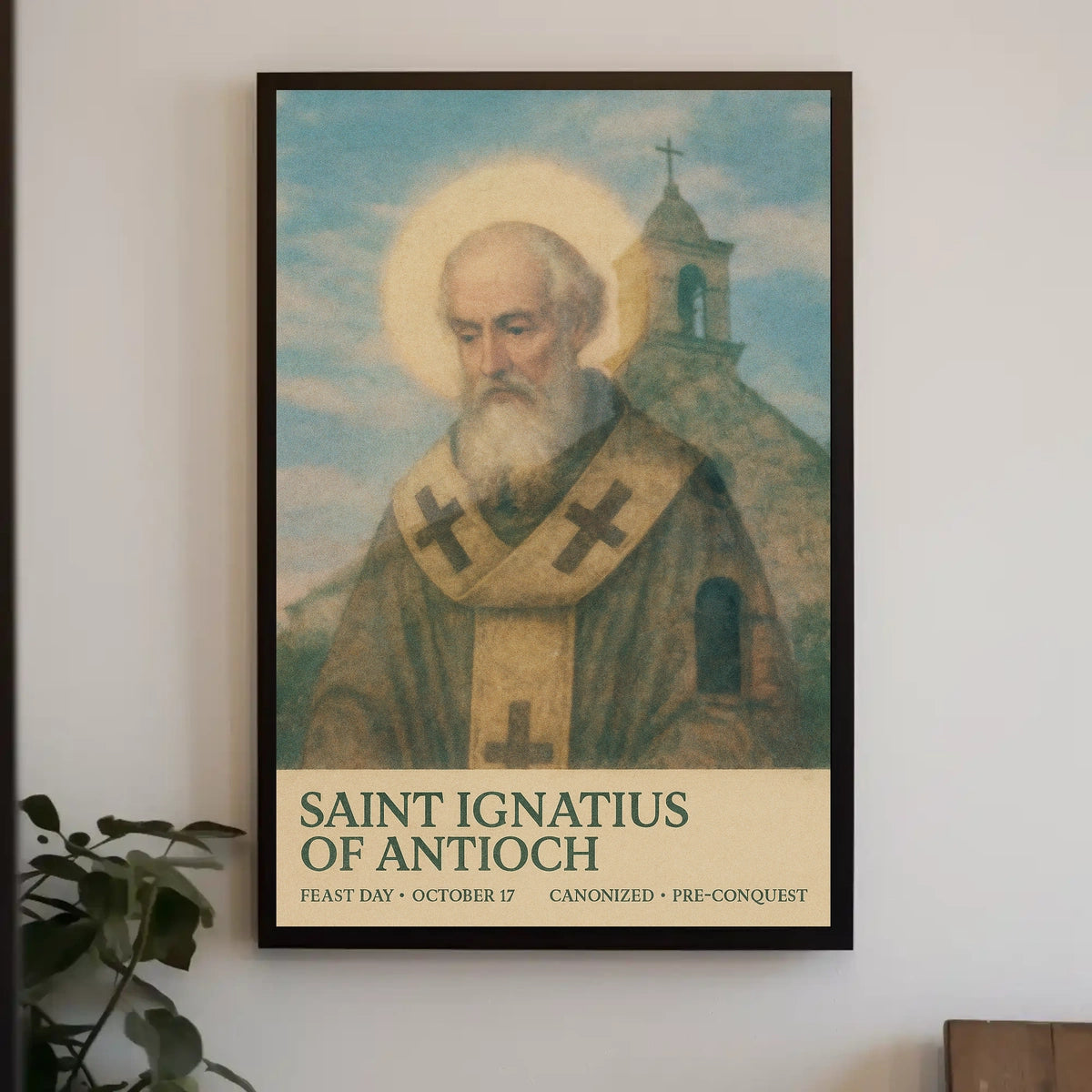 Saint Ignatius Of Antioch Poster
