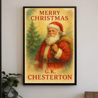Classic Holiday Cheer Vintage-Style Christmas Cultural Poster