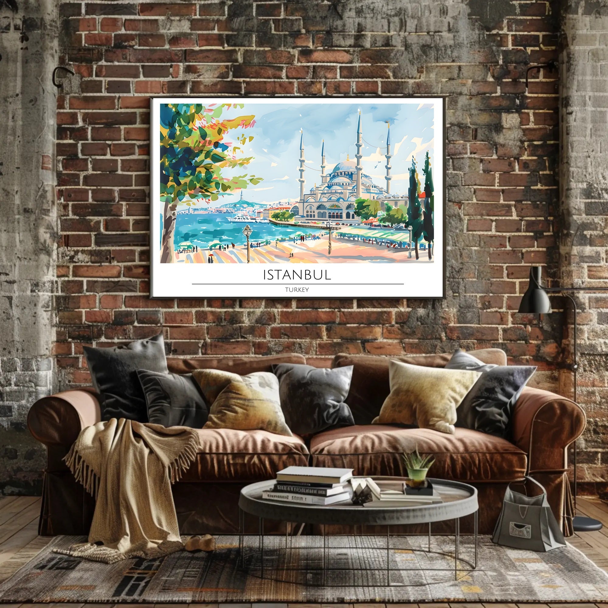Scenic Istanbul Poster