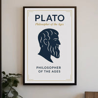 Plato Philosopher of the Ages Poster PosterGoat