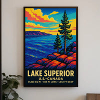 Lake Superior Scenic Poster