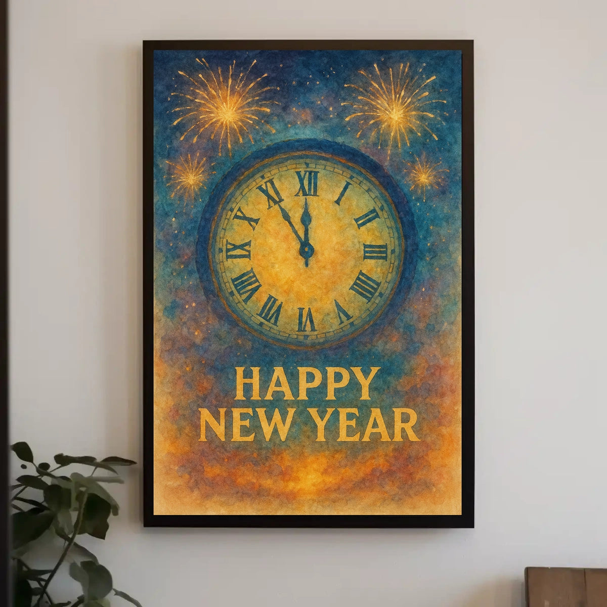 Happy New Year Celebration Poster