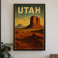 Utah Landscape Poster