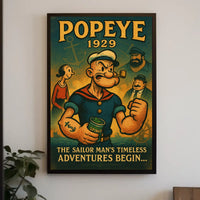 Popeye 1929 Art Poster POP-168
