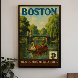 Boston Scenic Poster