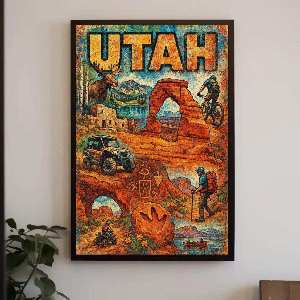 Utah Adventure Poster