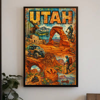 Utah Adventure Poster