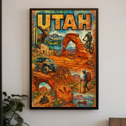 Utah Adventure Poster