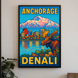Anchorage Denali Poster